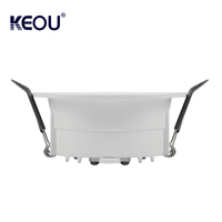 Pc en aluminium AC85-265V smd mini led downlights a mené le downlight 9w