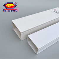 Goulotte de câble électrique blanche Goulotte de goulotte PVC 60x40