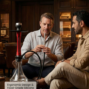 Nuevo Diseño <span class=keywords><strong>de</strong></span> Cachimba Rusa <span class=keywords><strong>de</strong></span> Vidrio OVO con Aleación <span class=keywords><strong>de</strong></span> Aluminio y Abrazadera <span class=keywords><strong>de</strong></span> Silicona para Manguera - Product Image 3