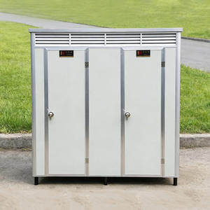 Ventes directes usine – Toilettes mobiles sanitaires simples pour extérieur, zones rurales, simples ou doubles, colorées. Pour le commerce international, veuillez contacter M. Yao. - Product Image 2