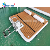Plateforme flottante gonflable de haute qualité, ponton flottant gonflable, quai gonflable