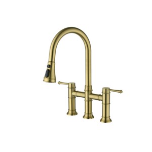 <span class=keywords><strong>Rubinetto</strong></span> da Cucina Moderno a <span class=keywords><strong>Doppio</strong></span> Comando con Doccetta Estraibile, in Acciaio Inox 304, con Valvola in Ceramica, Miscelatore Acqua Calda e Fredda per Hotel - Product Image 5