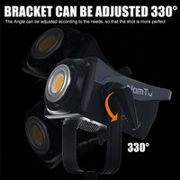 ZSYB boîtier en aluminium haute CRI réglable 300w COB Led caméra vidéo photographie lumière avec télécommande d'application