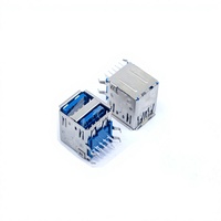 HC-USB3.0-L175-2X1-P emB onononnector Ype-A emale ight-Angle Lug ade in Hina