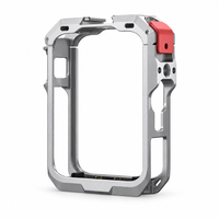 Cage de caméra en alliage d'aluminium DJI Osmo 360 avec griffe porte-accessoires, filetage 1/4 pouce, accès au port USB-C pour supports et trépieds