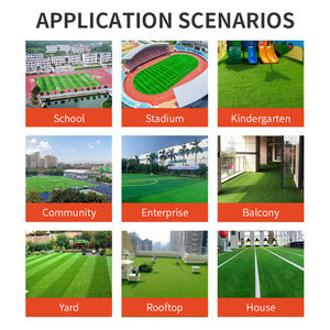 Gazon artificiel personnalisé de haute qualité pour le sport et le football scolaire Gazon synthétique Gazon pour le football Gazon artificiel pour le football - Product Image 5