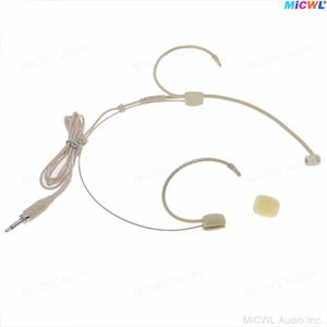 Micrófono de auriculares unidireccional para EW G3 <span class=keywords><strong>G4</strong></span> ULX SLX QLX TA4F 4Pin 3Pin Audio-Technica 3,5mm Jack Wireless BeltPack MiCWL OM68 - Product Image 4