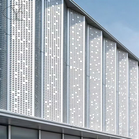 Panel jaring logam dekoratif Yuchen yang tahan lama, dekorasi bangunan logam berkualitas tinggi, partisi dekoratif jaring logam modern