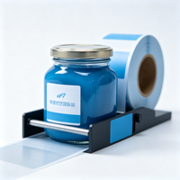Étiquette personnalisée en vinyle écologique imperméable pour bocaux à confiture, rouleau d'autocollants auto-adhésifs de qualité alimentaire pour l'étiquetage des bocaux en verre à large ouverture