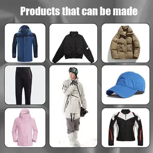 Hot Selling - Customize Your Heavy Taslan Fabric Outdoor Use Windproof Waterproof Jacket Material With 196T Polyester Taslan