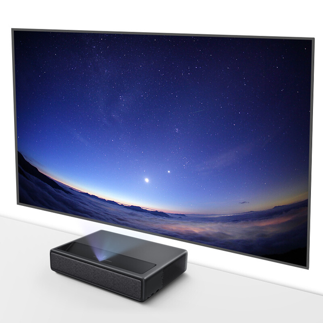 BaoFeng M1 2200 Lumens 3D Cinema Video 300Inch Android Hd 4k Home Theater UST Laser Tv Projector Ultra Short Throw