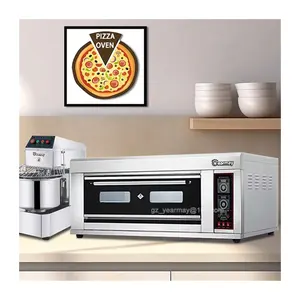 Mesin panggang kue, dapur komersial 45L 900W, roti Pizza, kue, Oven dek roti besar, Oven listrik konveksi ukuran besar, untuk dijual
