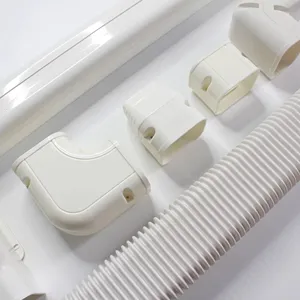 Professionelle PVC-Kunststoff-Pumpe Spaltrohrsystem Heimgebrauch manuelle Stromquelle für versteckte Rohrbezüge