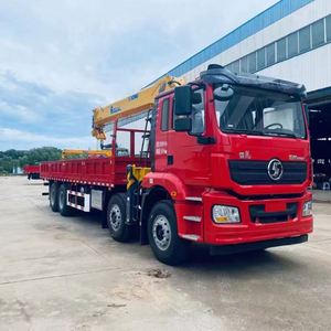 Camion grue à flèche télescopique Shacman Delong 8*4, 16 tonnes, idéal pour la construction et la logistique lourde - Product Image 3