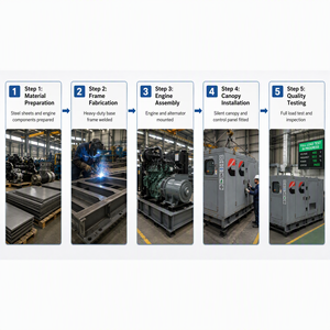 เครื่องกำเนิดไฟฟ้าดีเซล Cummins 100KW 125KVA ระบายความร้อนด้วยน้ำ 3 เฟส พร้อมใบรับรอง EAC EPA CE SONCAP UKCA  แบบเงียบ - Product Image 4