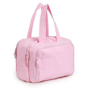 Nylon <b>Travel</b> <b>Toiletry</b> Duffel <b>Bag</b> Popular Portable Cosmetic Storage Set Gym <b>Bag</b> Multiple Openings Tote Weekender <b>Bag</b> - Product Image 1