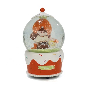 Ornamenti in resina fatti a mano globo di neve di vetro impermeabile per ballerina di san valentino o regalo per la festa della mamma - Product Image 6