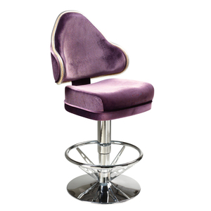 Taburete de silla de <span class=keywords><strong>casino</strong></span> de material de tela resistente de diseño moderno para uso en el hogar y cafetería y uso comercial de bares y casinos - Product Image 4