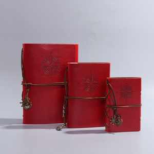 2024 <span class=keywords><strong>idee</strong></span> di novità Vintage Travel Planner Notepad in pelle a fogli mobili per diario diario Retro taccuino in pelle - Product Image 4