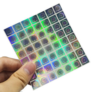 Autocollants holographiques anti-contrefaçon personnalisés, autocollants adhésifs à gratter et à sentir, étiquettes en vinyle pour médicaments liquides, gouttes oculaires - Product Image 6