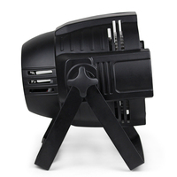 54 projecteurs LED PAR RGBW 3W avec contrôle DMX512, haute luminosité, en ABS, avec variateur d'intensité, pour fêtes, discothèques, bars, concerts et événements