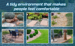 مكون واحد من مواد سدادة حجرية قائمة على الماء غلاف نشارة صمغ صخري قابل للاختراق رابطة صخرية بين مهاد حصى للمناظر الطبيعية للحدائق - Product Image 6