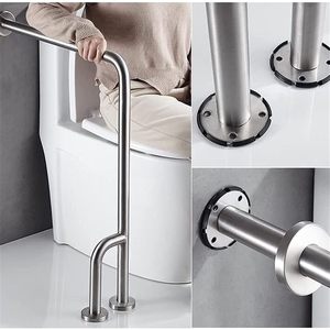 Poignée de sécurité pour toilettes en acier inoxydable 304 en forme de U, accessible aux personnes âgées et aux personnes handicapées, support de sécurité pour salle de bain - Product Image 3