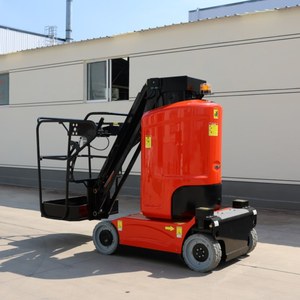 Platform pengangkat tiang vertikal elektrik, Platform pengangkat tiang vertikal pendorong sendiri 6m 9m ukuran Mini - Product Image 2