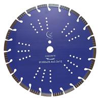 Lame de scie circulaire de soudage au laser de haute qualité de 350mm lame de scie diamantée pour couper le béton