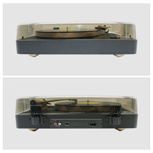 Cinturón de grabación de vinilo de <span class=keywords><strong>alta</strong></span> <span class=keywords><strong>fidelidad</strong></span> para escritorio, transmisión de dientes azules, reproductor de <span class=keywords><strong>tocadiscos</strong></span> con aguja para dj, diseño perfecto - Product Image 4