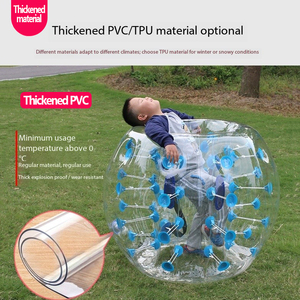 Leuke opblaasbare PVC bumperballen, 3m diameter, warmgelast, milieuvriendelijk, eenvoudige opzet voor teambuilding, commercieel/buitengebruik - Product Image 5