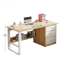 Table d'apprentissage de bureau d'ordinateur de ménage pour des enfants Table d'ordinateur de bureau de bureau d'ordinateur de bureau d'ordinateur
