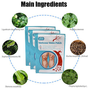 12 buah/kantong plester varises, vaskulitis flebitis kaki laba-laba tambalan Angiitis - Product Image 4