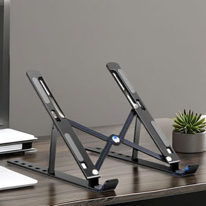 ขาตั้งโน้ตบุ๊กอะลูมิเนียมแบบพกพา น้ำหนักเบา ขนาดกะทัดรัด พับได้ ปรับระดับได้ ราคาสุดคุ้ม เหมาะสำหรับใช้ในสำนักงาน - Product Image 6