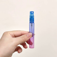 2ml 3ml 5ml 10ml Bunte Mini-Parfümglas-Sprüh flasche Leere Kosmetik flasche Probe Reagenzglas Dünne Glass prüh fläschchen