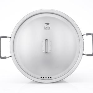 <span class=keywords><strong>Precio</strong></span> competitivo Titanium Pot 6L Camping Cooking Pot Set Cubo <span class=keywords><strong>de</strong></span> <span class=keywords><strong>titanio</strong></span> para senderismo al aire libre Camping Cocinar - Product Image 4
