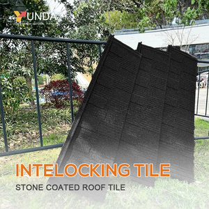 Cường độ cao đá tráng kim loại mái ngói 0.45mm lồng vào nhau màu lợp bệnh zona cho Nhà kho - Product Image 3