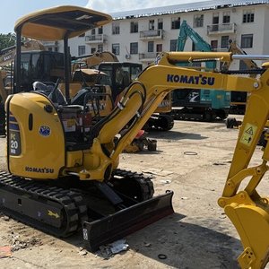2 Tons <b>Mini</b> Cheap Japan Second-<b>hand</b> Articulated Excavators komatsu PC20 on Hot Sale With EPA - Product Image 1