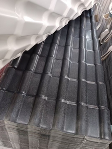 Thiết kế truyền thống chống cháy Tây Ban Nha mái ngói gạch đỏ nhựa tổng hợp uPVC ASA PVC vuông kết thúc trường đền biệt thự 5 năm - Product Image 4