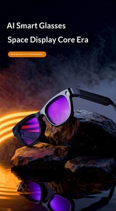 Gafas Inteligentes con Lentes Púrpuras, 800W Píxeles, Pantalla Horizontal y Vertical, Grabación de Video, Llamadas, Música, Reconocimiento de Objetos por IA - Product Image 3