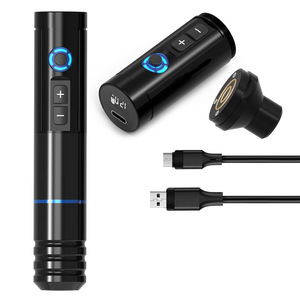 Máquina de Tatuaje Inalámbrica en Oferta, Motor sin Núcleo, Pantalla LED Digital, Portátil, de Aluminio Aeronáutico, para Maquillaje Permanente - Product Image 3