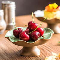 Restaurant Speciaal Ontwerp Hoge Poot Japanse Sushi Dessertborden En Gerechten Decoratie Fruitborden