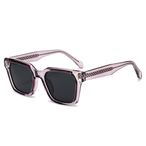 Full Rim Rectangle <b>Sunglasses</b> UV400 Protection Black <b>Frame</b> Unisex Adult Sun Protection - Product Image 5