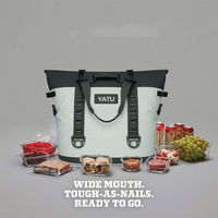 Hochwertige Wasserdichte Isolierte Kühltasche Umweltfreundliches PVC TPU Tragbar mit Schultergurt für Camping Wandern Angeln Picknick