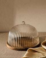 Beurrier en verre classique vintage et écologique