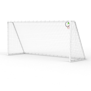 16FT <strong>Metal</strong> Soccer <strong>Goals</strong> for Backyard Portable Soccer Nets for Backyard Soccer <strong>Goal</strong> Target <strong>Football</strong> <strong>Goal</strong> Net - Product Image 1