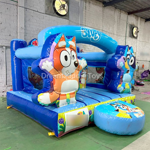Kids Outdoor Trampoline Park <strong>Inflatable</strong> <strong>Bouncer</strong> with Obstacle Game Jumping Castle Combo for Fun Adventures - Product Image 2