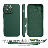 Coque arrière antichoc givrée Weview Luxury TPU avec pare-chocs, motif papillon, support magnétique et kit de nettoyage pour TCL 30 Plus