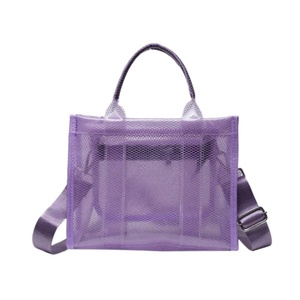 Wholesale <b>Beach</b> PVC Tote <b>Bag</b> Shopping Shoulder <b>Bag</b> with Custom Printed logo - Product Image 2