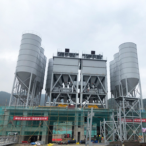 Hiệu suất cao hzs240 trạm trộn bê tông tự động để bán 240m3/H cho các dự án sân bay có tính năng động cơ bơm lõi - Product Image 1